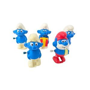 Vintage‎ Smurf Wind Up Toys Lot Of 5 Galoob & Peyo Toys 1982 All Work